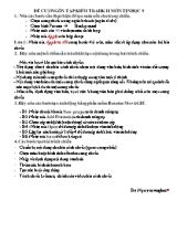 Đề cương ôn tập kiểm tra học kỳ 2 môn Tin học 9